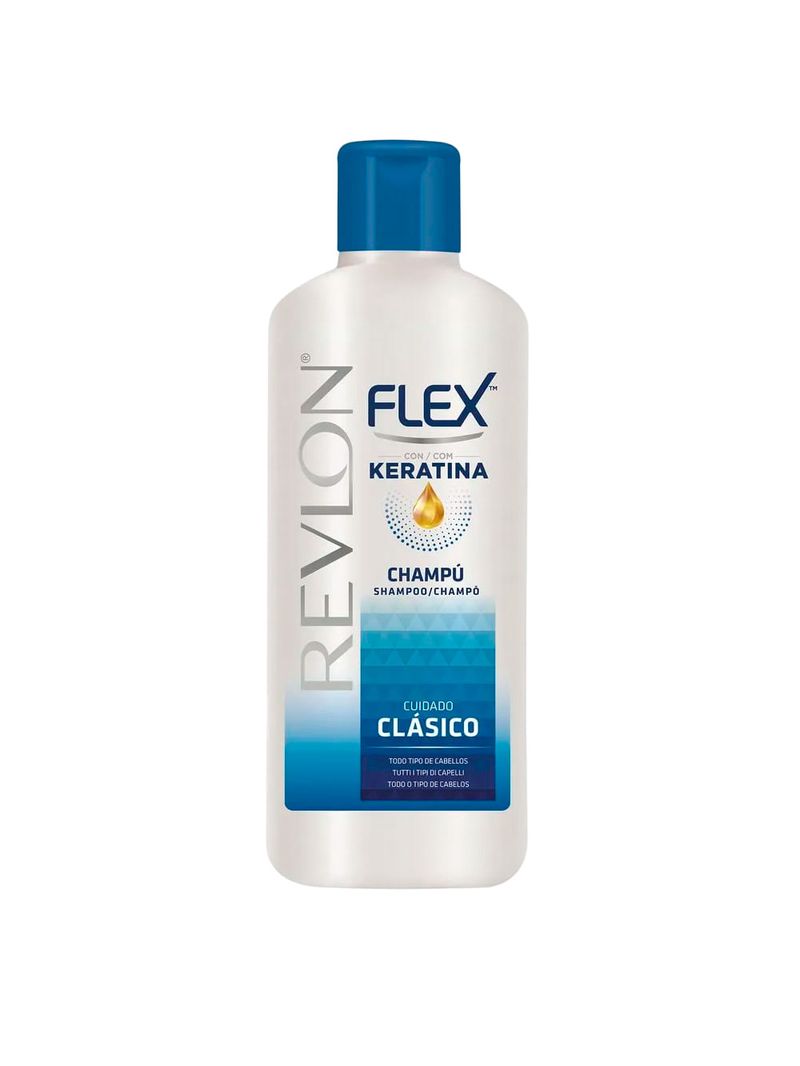 Revlon Flex Keratina Cuidado Clássico - Shampoo 650ml