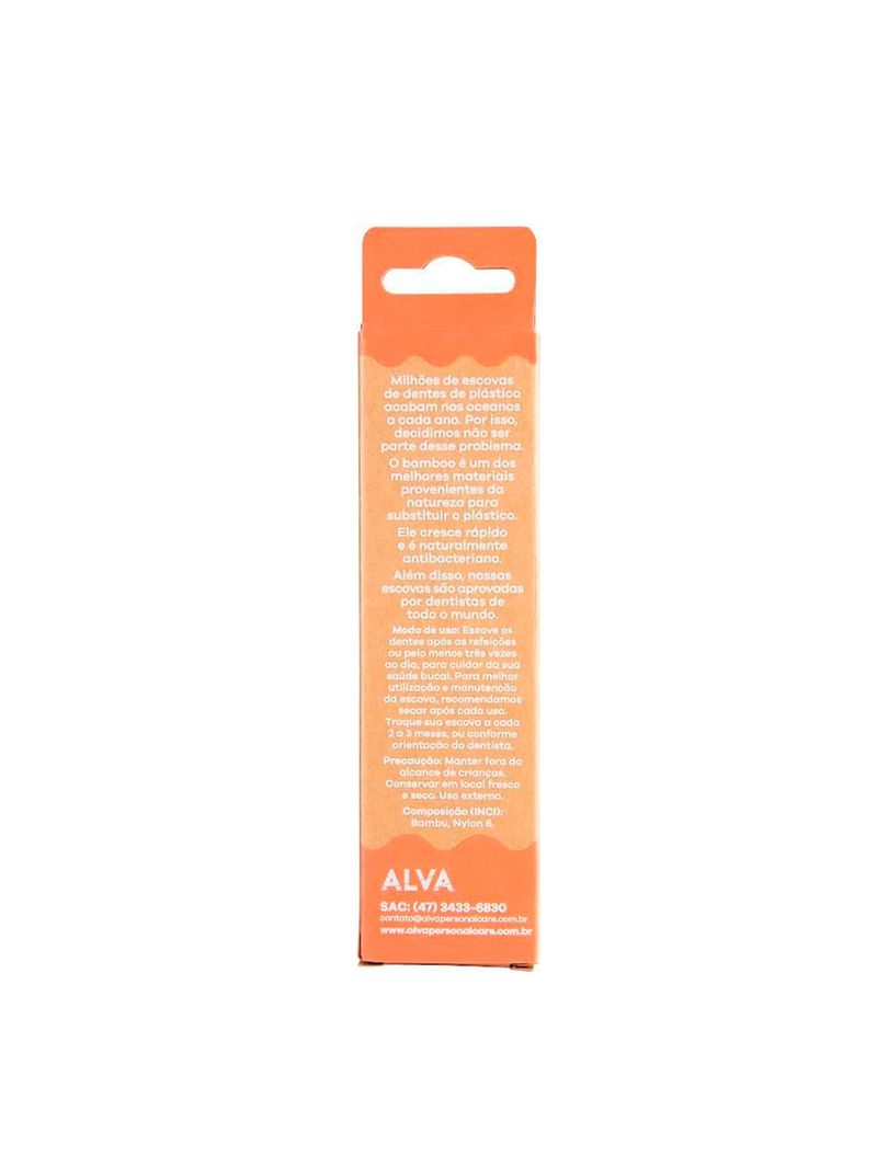 Alva Personal Care - Escova de Dentes Bamboo Infantil