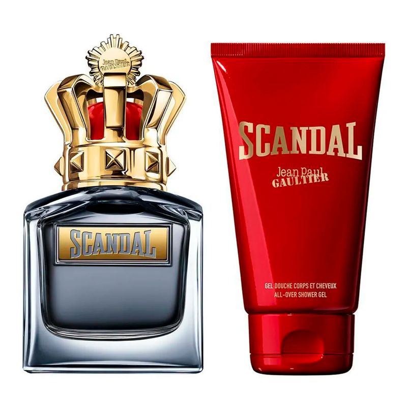 Kit Jean Paul Gautier Scandal Masculino - Eau de Parfum 50ml + Shower 75ml