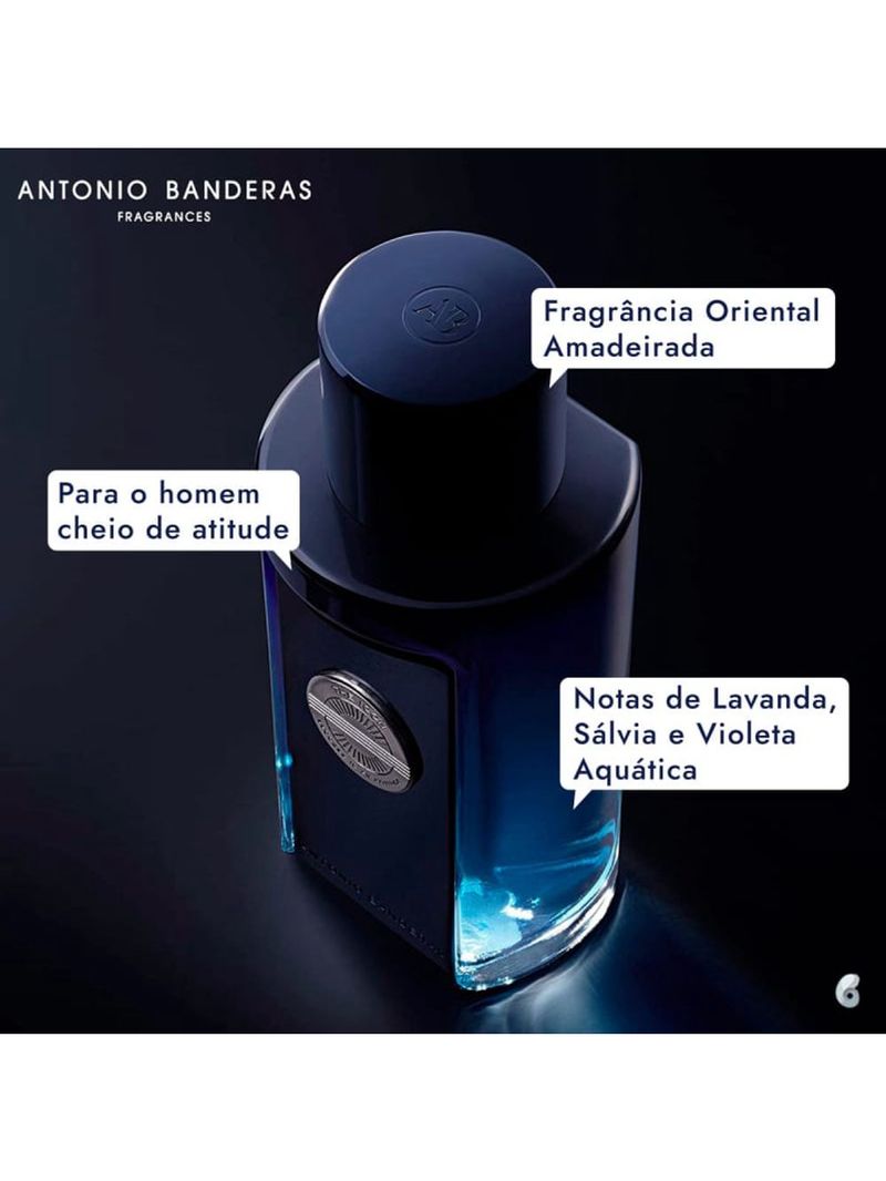 Banderas The Icon Eau de Toilette - Perfume Masculino 50ml