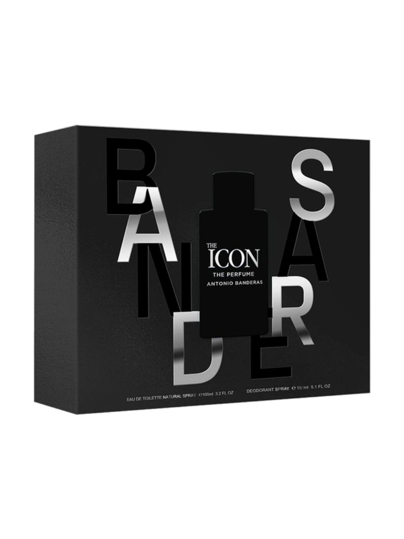 Kit Banderas The Icon Masculino - Eau de Parfum 100ml + Desodorante 150ml
