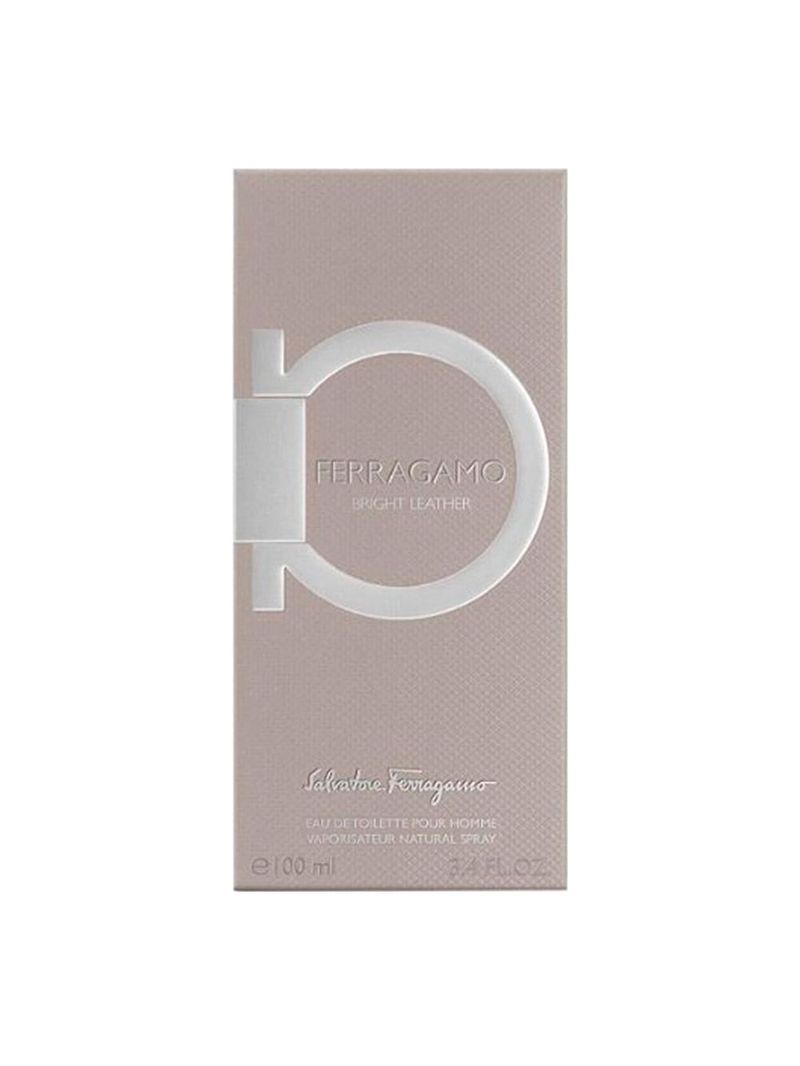 Salvatore Ferragamo Bright Leather Eau de Toilette - Perfume Masculino 100ml