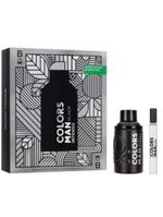 Kit Benetton United Colors Man Black Intenso - Eau de Toilette 100ml + Desodorante Spray 10ml