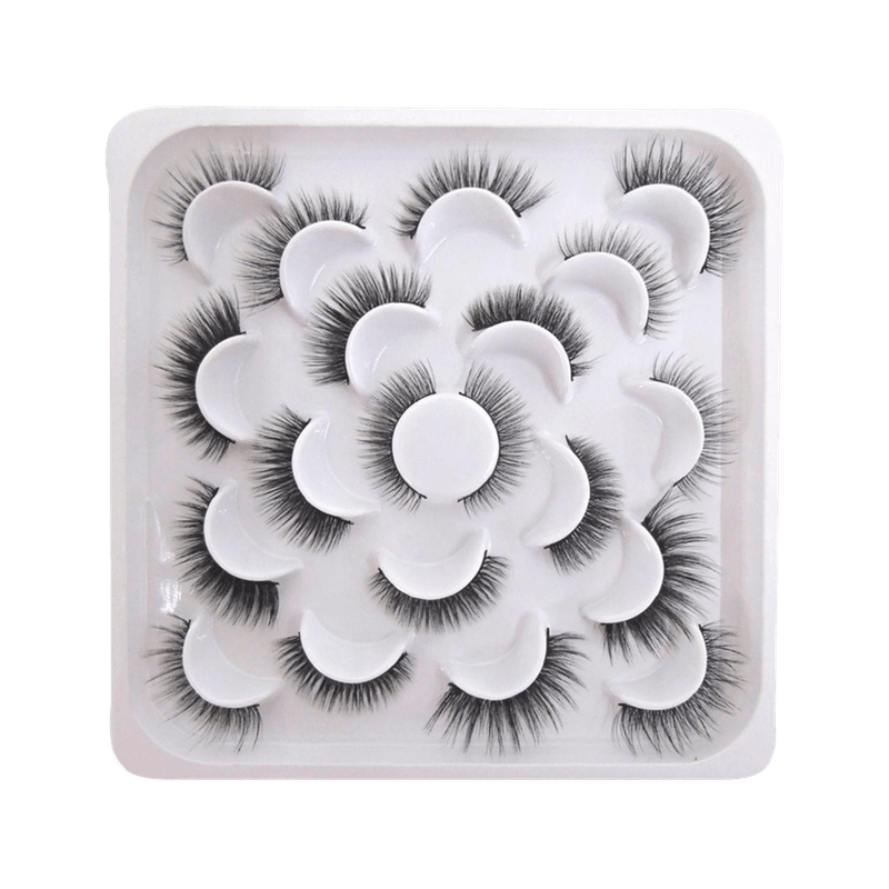 Kit Miss Frandy - Cílios Postiços com 10 Pares