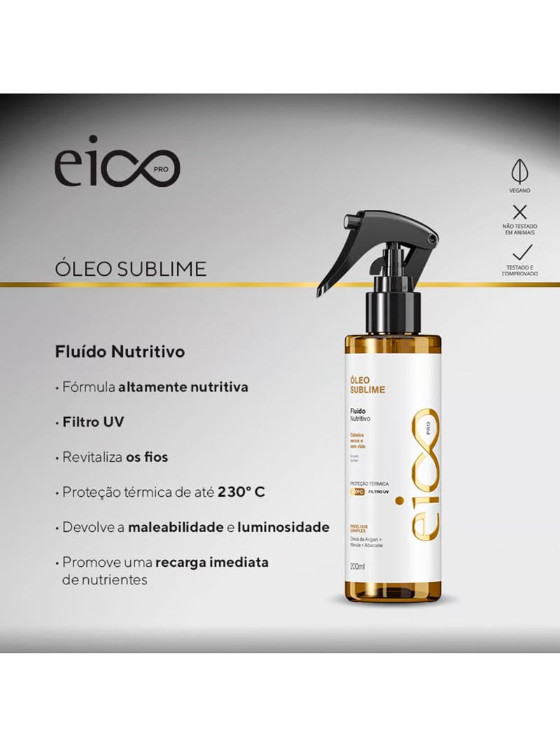 Eico Pro Fluido Nutritivo - Oleo Sublime 200ml