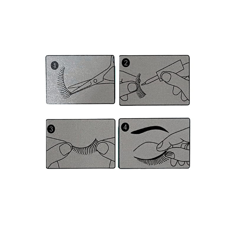 Kit Miss Frandy - Cílios Postiços com 10 Pares