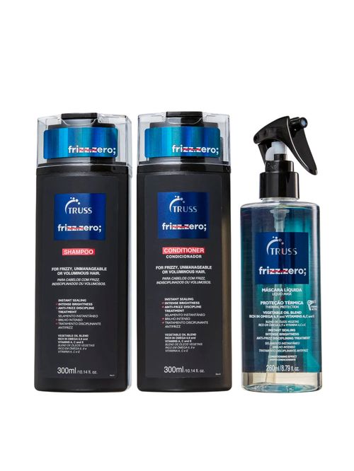 KIT AUSSIE BB FRIZ SHAMPOO 180 + TRATAMENTO 3MM 236ML - Drogaria
