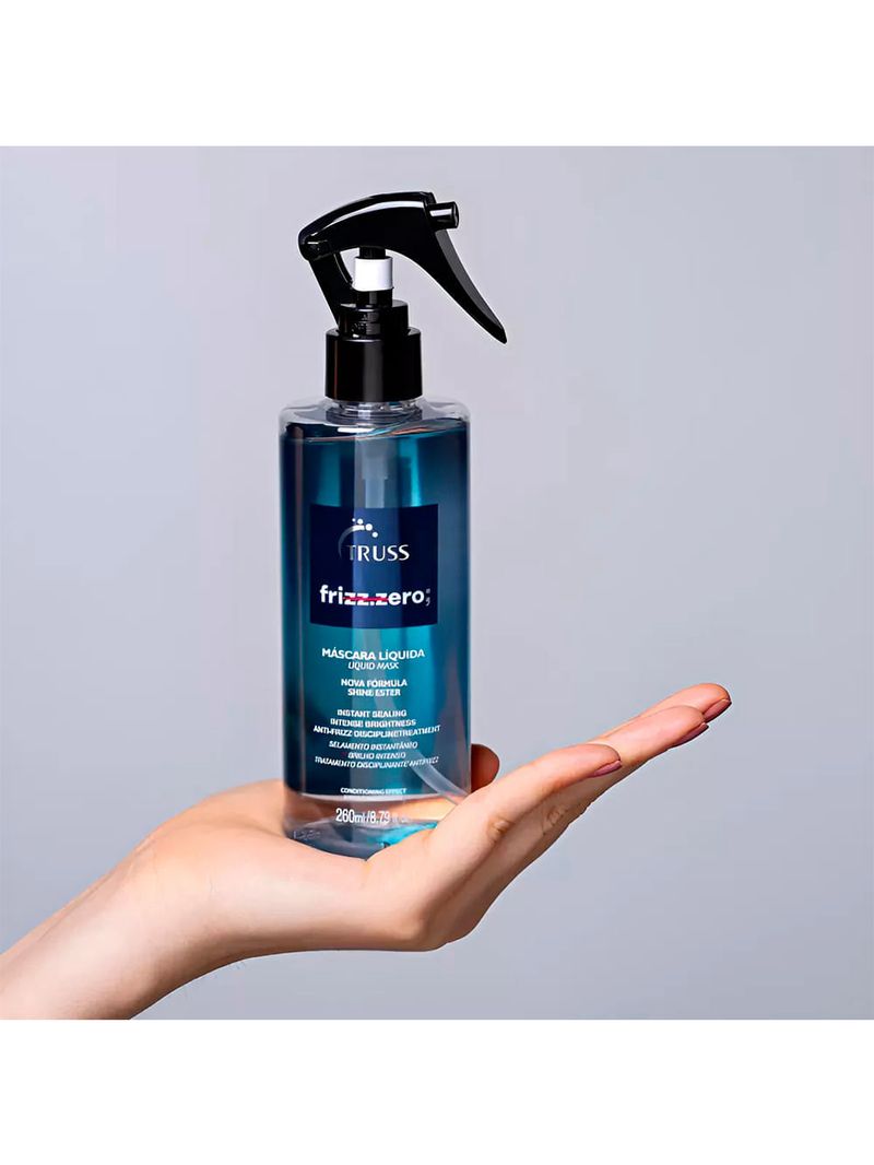Kit Truss Frizz Zero - Shampoo 300ml + Condicionador 300ml + Máscara Líquida 260ml