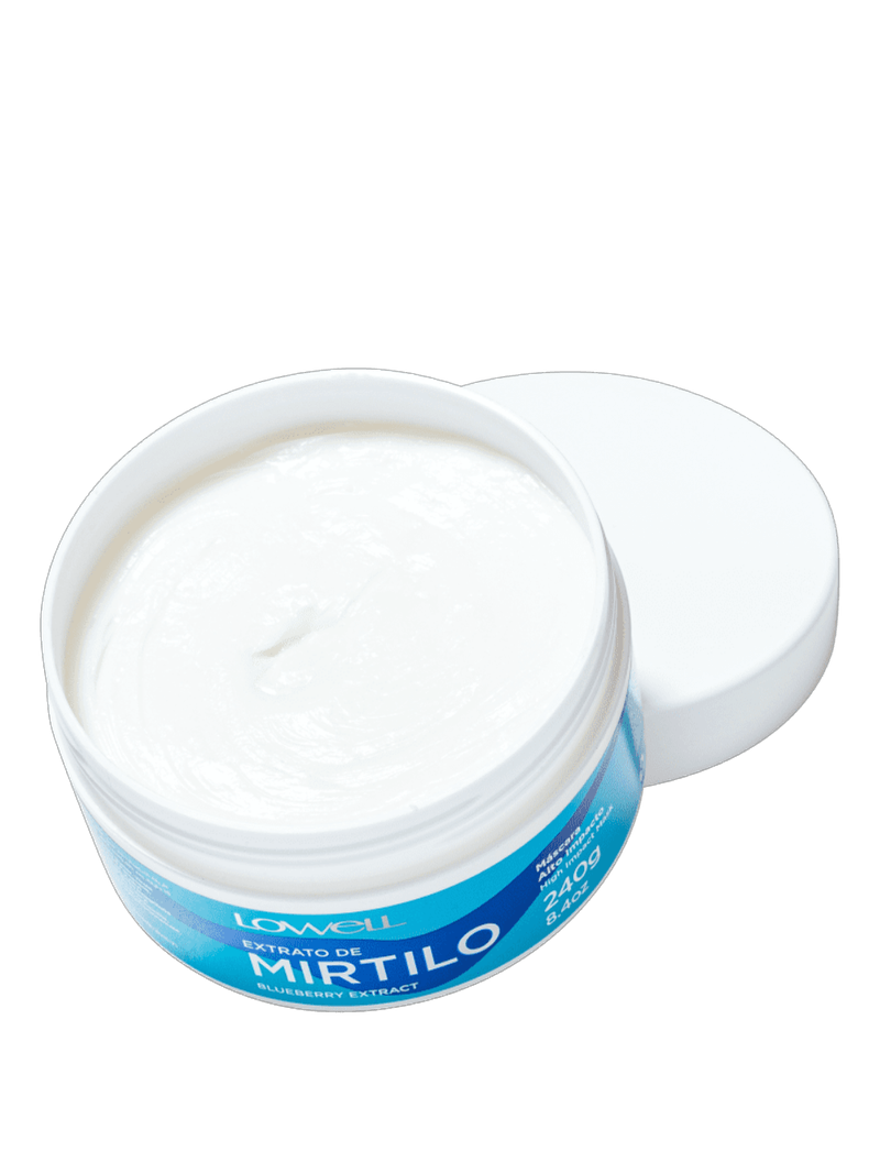 Lowell Extrato de Mirtilo Alto Impacto - Máscara Capilar 240g
