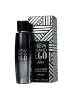 New Brand Prestige Ego Silver Eau de Toilette - Perfume Masculino 100ml