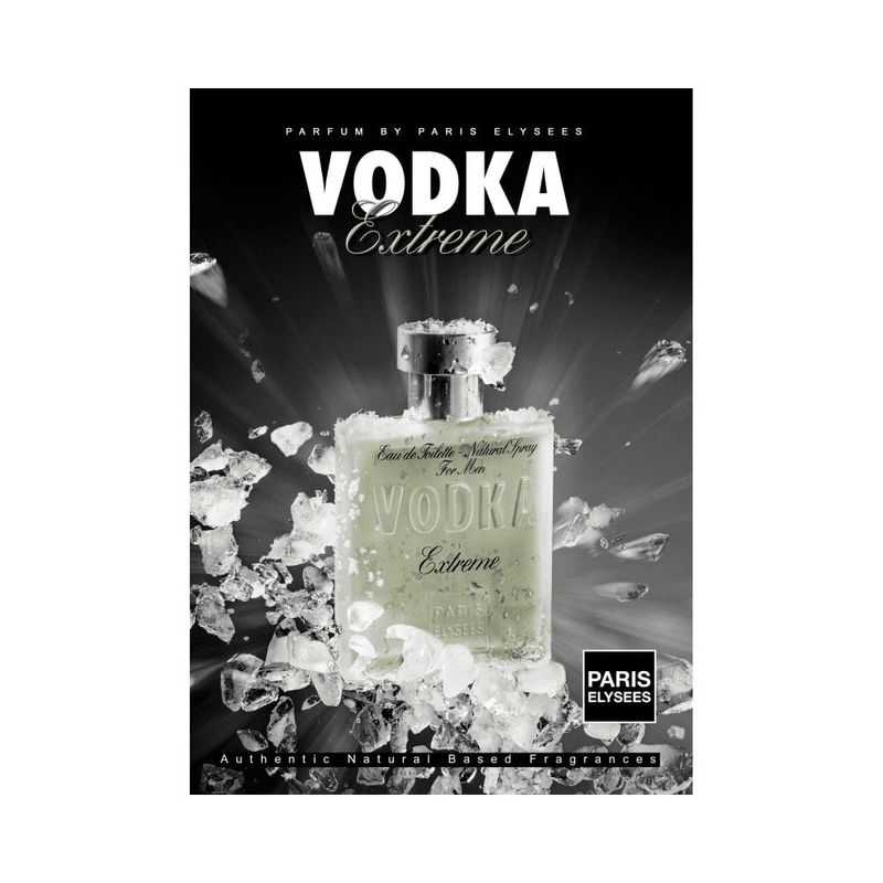 Paris Elysees Vodka Extreme Eau de Toilette - Perfume Masculino 100ml