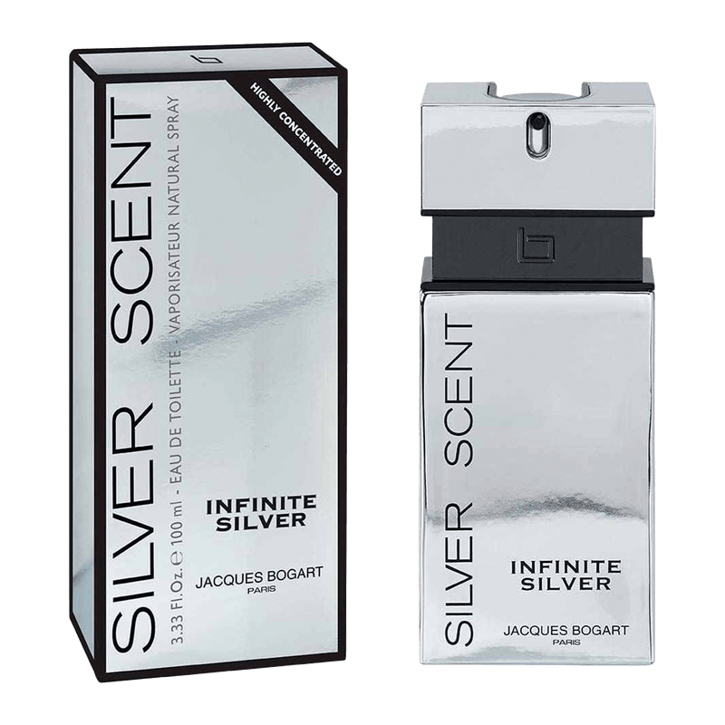 Jacques Bogart Silver Scent Infinite Silver Eau de Toilette - Perfume Masculino 100ml