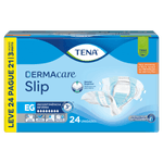 Fralda Geriátrica Tena Dermacare Slip EG Alta Absorção 24un Tena Conforto