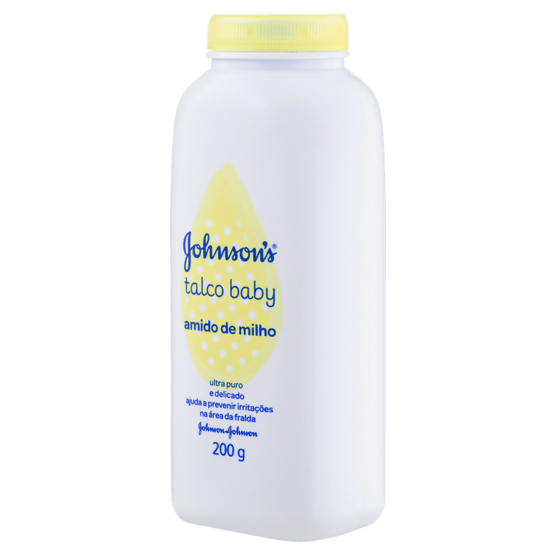 Talco Johnsons Baby Amido de Milho, 200grs