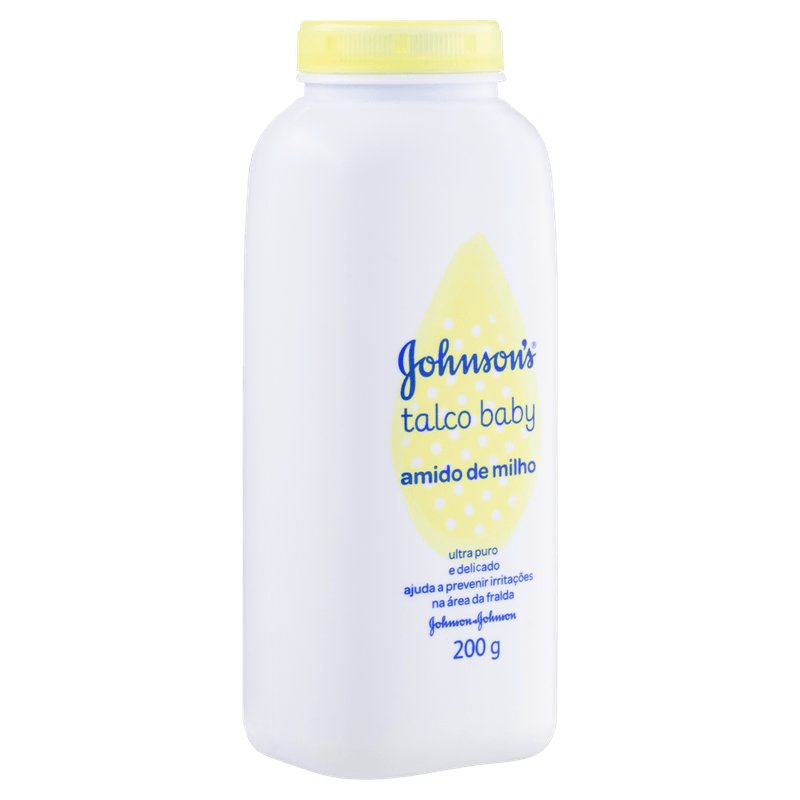 Talco Johnsons Baby Amido de Milho, 200grs