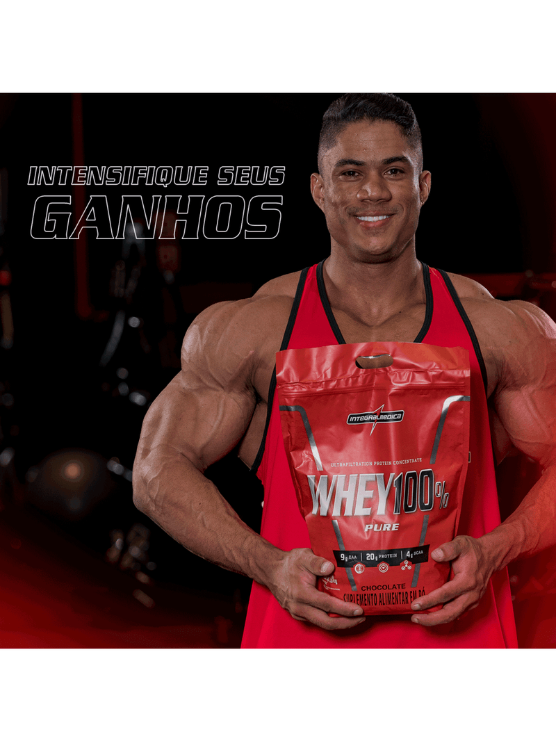 WHEY 100% PURE Baunilha - Pouch 1,8Kg