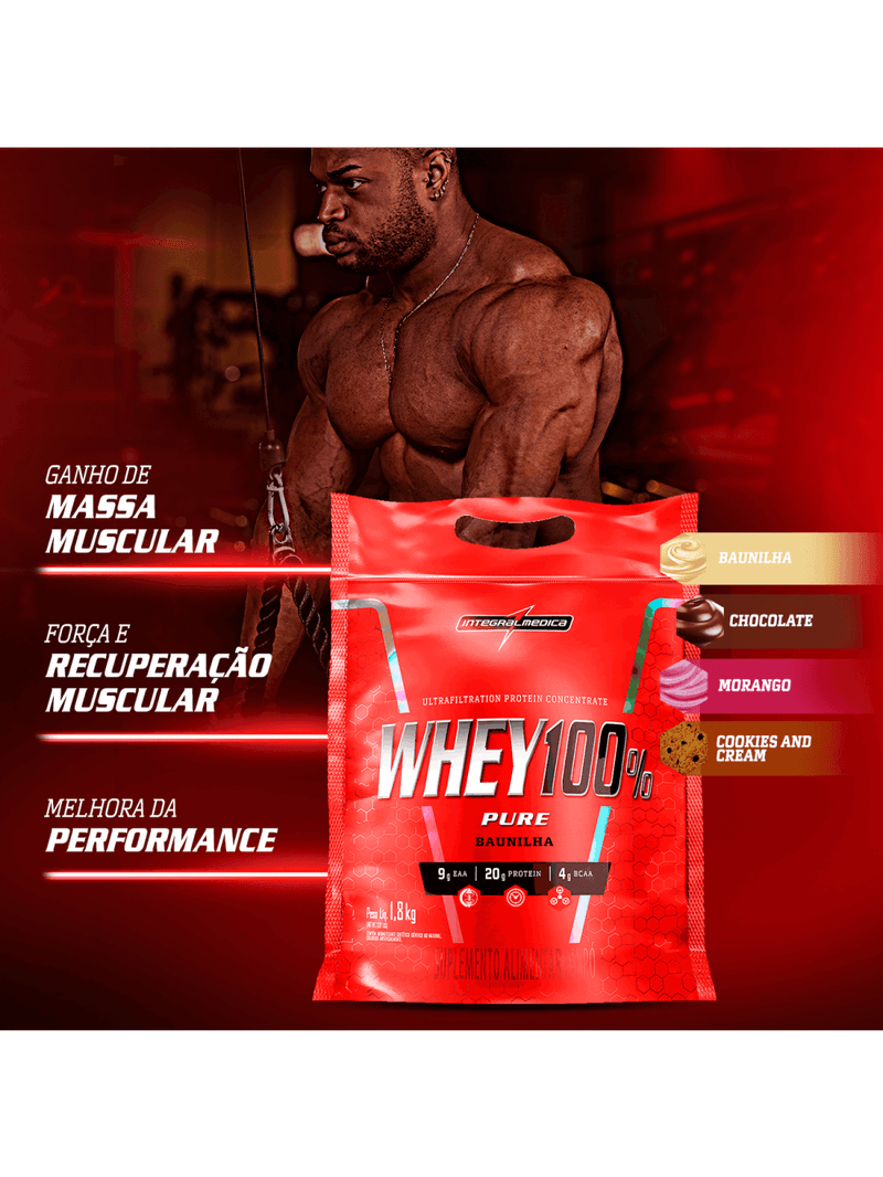 WHEY 100% PURE Chocolate - Pouch 1,8Kg