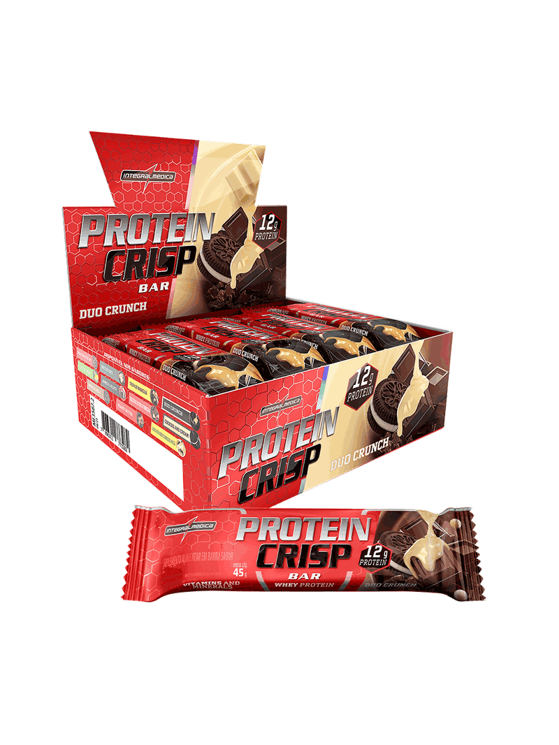 Protein Crisp Bar 12 und Duo Crunch - 12 unid