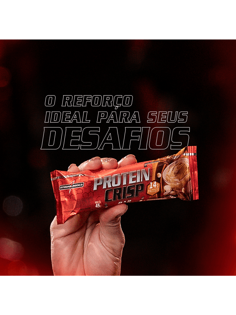 Crisp Bar Integralmedica Brownie de Chocolate - 12uni