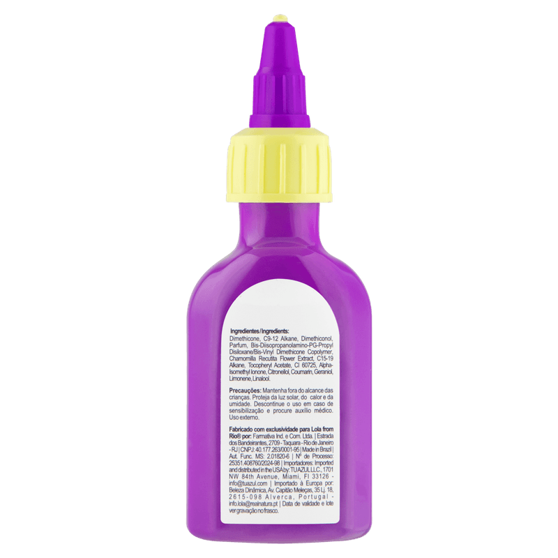 Óleo Iluminador Capilar Purple Oil Matizador 50ml Lola