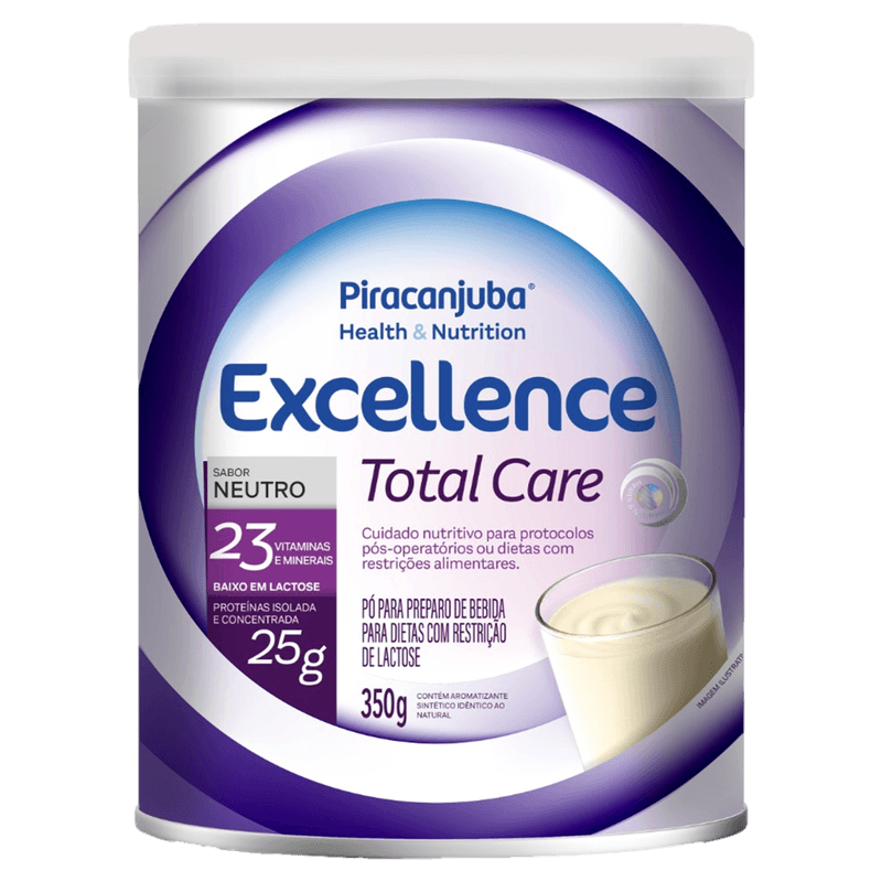 Suplemento Alimentar Excellence Total Care Neutro Piracanjuba - 350g