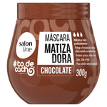 Máscara Matizadora Chocolate Salon Line #To de Cacho - 300g