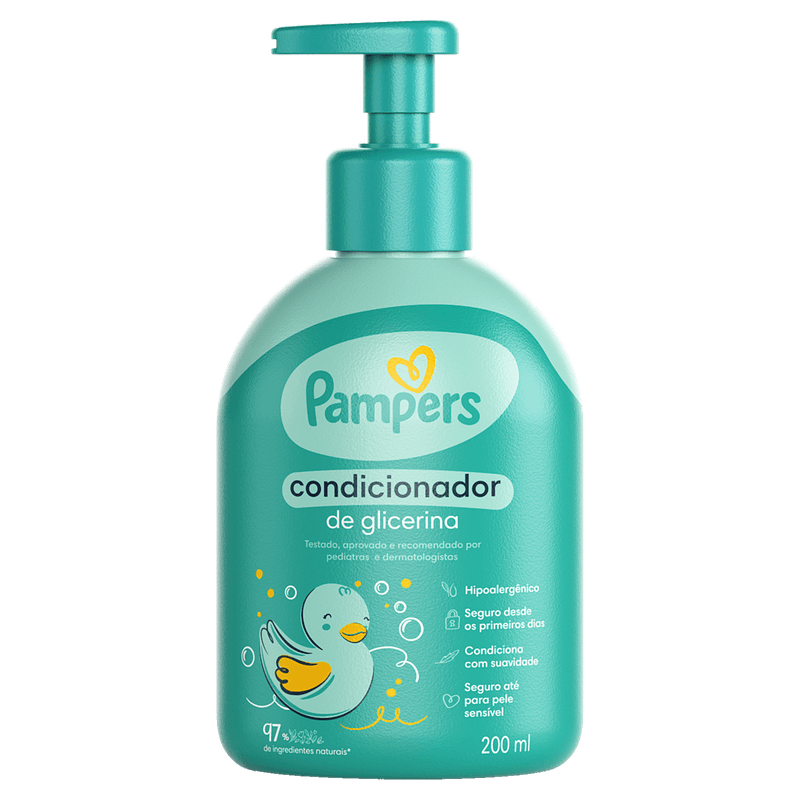 Condicionador Infantil de Glicerina Pampers - 200ml