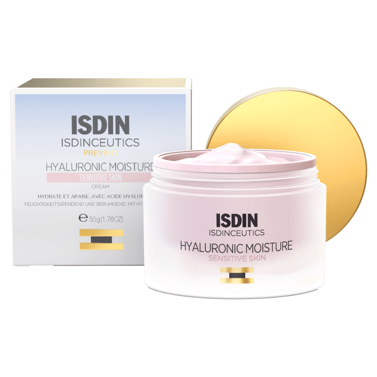 Hidratante Facial Isdin 50g para Pele Sensível - Drogarias Tamoio