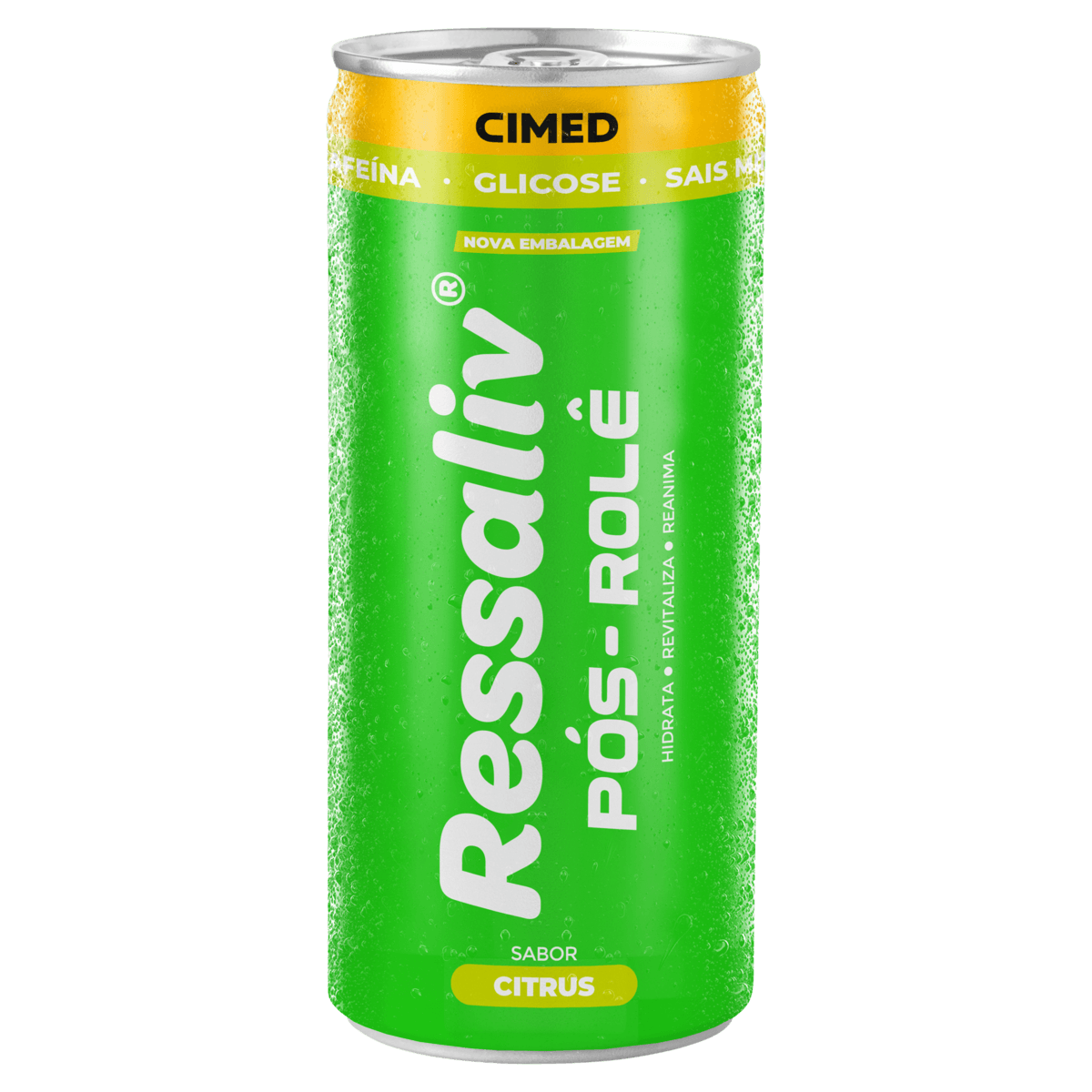 Suplemento Líquido Gaseificado Citrus 269ml Ressaliv - Drogaria