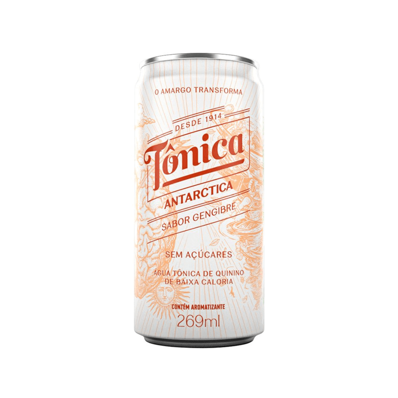 Tonica Antarctica Gengibre 269Ml - Tonica
