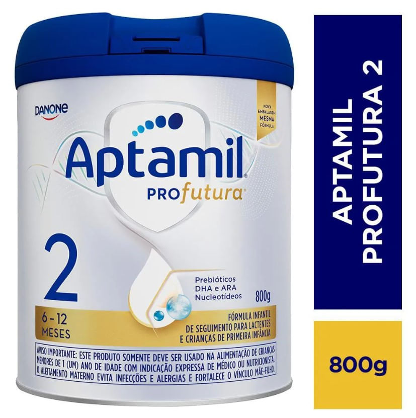 Aptamil Profutura 2 Fórmula Infantil 800g para 6 a 12 meses