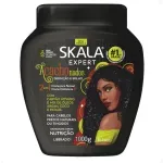 Skala Expert Creme de Tratamento Acachonados com carvão ativado e óleos nutritivos 1000g