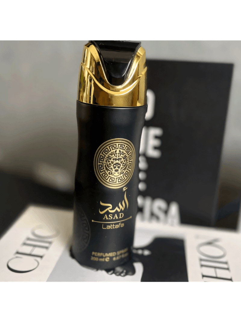 Desodorante Corporal Spray Lattafa Asad 200ml Amadeirado Especiado