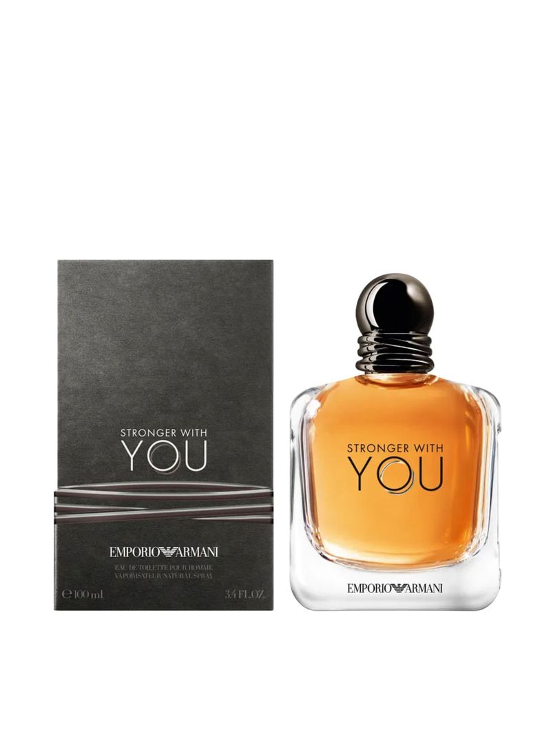 Giorgio Armani Stronger With You Eau de Toilette - Perfume Masculino 100ml