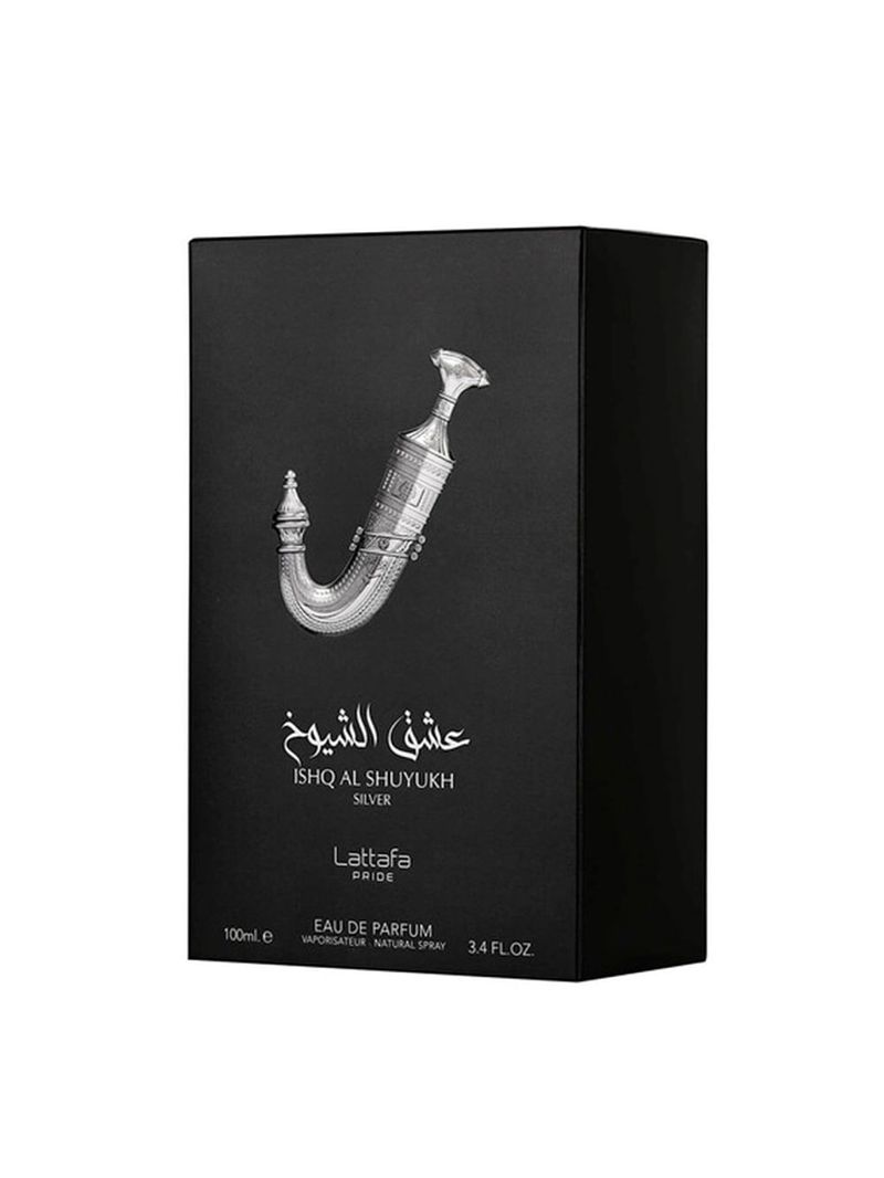 Lattafa Ishq Al Shuyukh Silver Eau de Parfum - Perfume Masculino 100ml