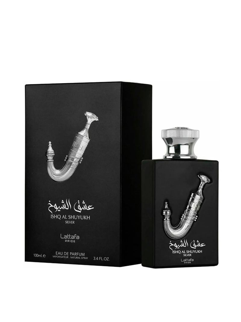 Lattafa Ishq Al Shuyukh Silver Eau de Parfum - Perfume Masculino 100ml