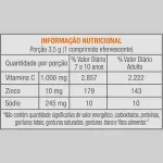 Aceviton Zinco 1g + 10mg Sabor Laranja 30 Comprimidos Efervescentes Cimed suplemento vitamínico