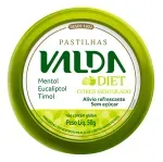 Pastilha Valda Diet Citrus Lata 50g Sem Açúcar