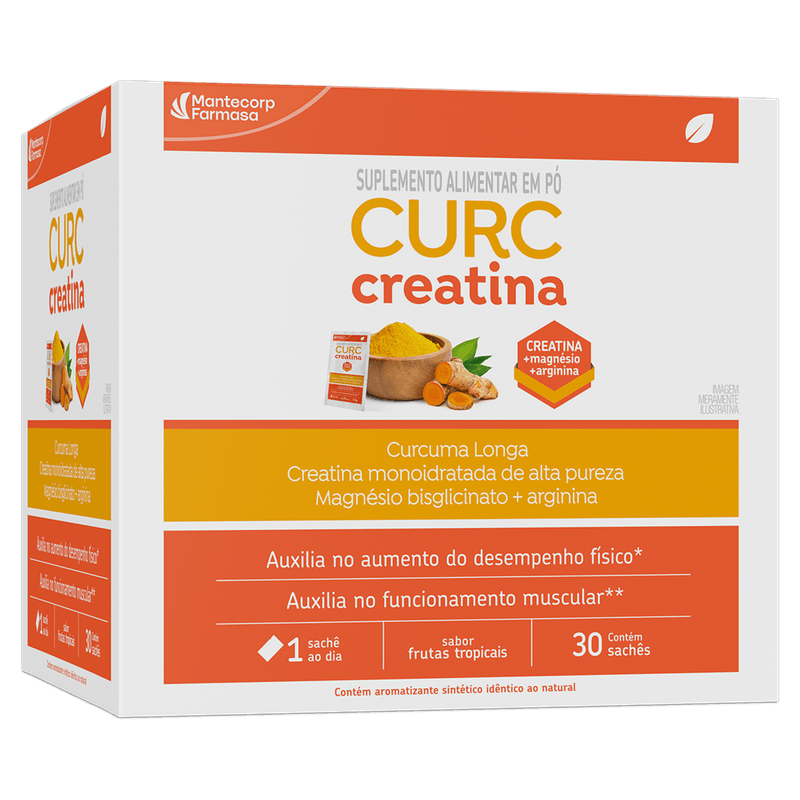 Creatina Curc Frutas Tropicais 30 Sachês Hypera