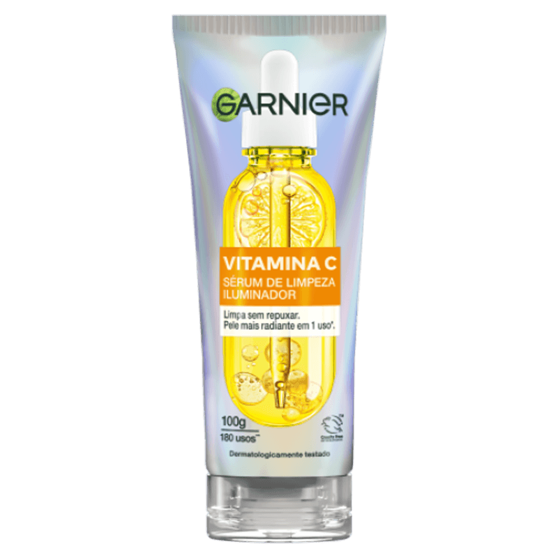 Sérum de Limpeza Iluminador Facial Garnier Vitamina C - 100g