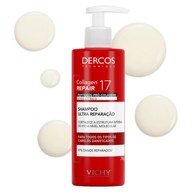Shampoo Vichy Dercos Collagen Repair 17 - 390g
