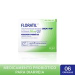 Floratil 250mg - 6 Cápsulas