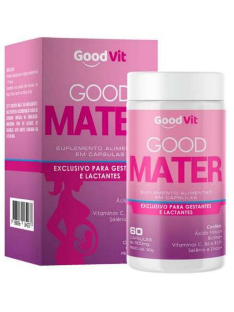 Good Mater 500mg 60 Cápsulas Good Vit
