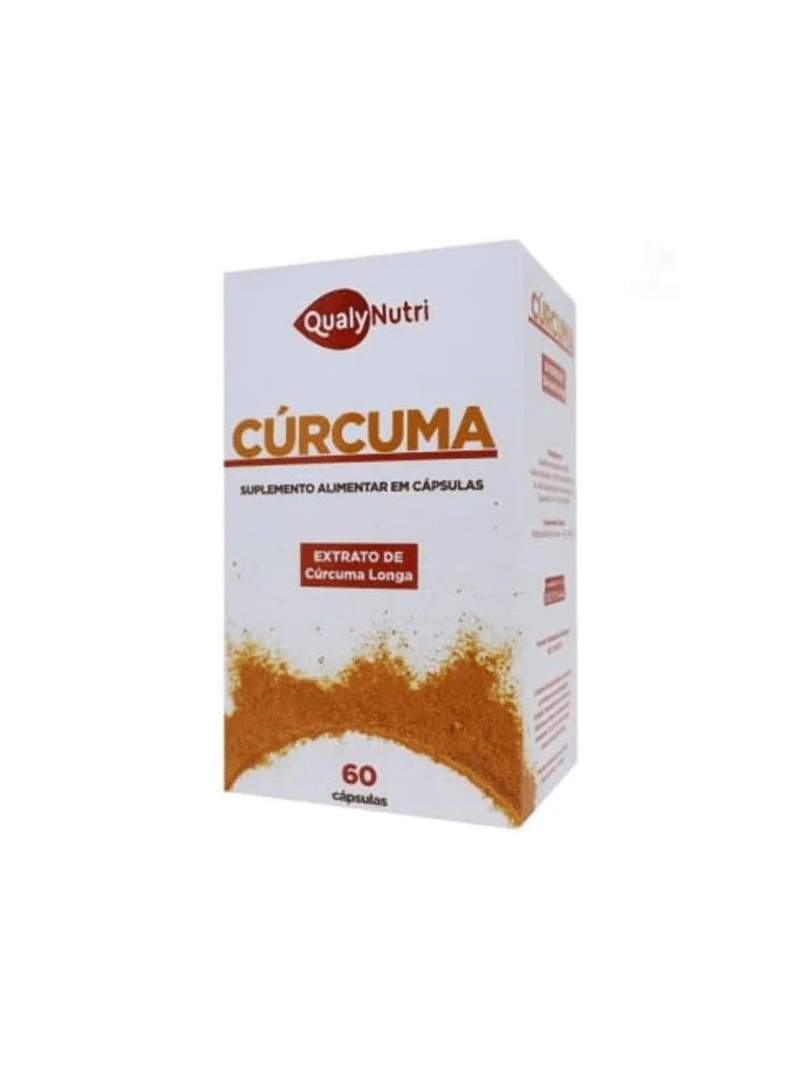 Cúrcuma Longa Suplemento 500mg 60 Cápsulas Qualy Nutri