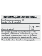 Cúrcuma Longa Suplemento 500mg 60 Cápsulas Qualy Nutri