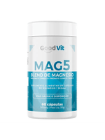 Magnésio 5 Blend  500mg 60 Cápsulas Good Vit