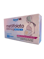 Metilfolato 800mcg C/30 Cápsulas - Good Vit