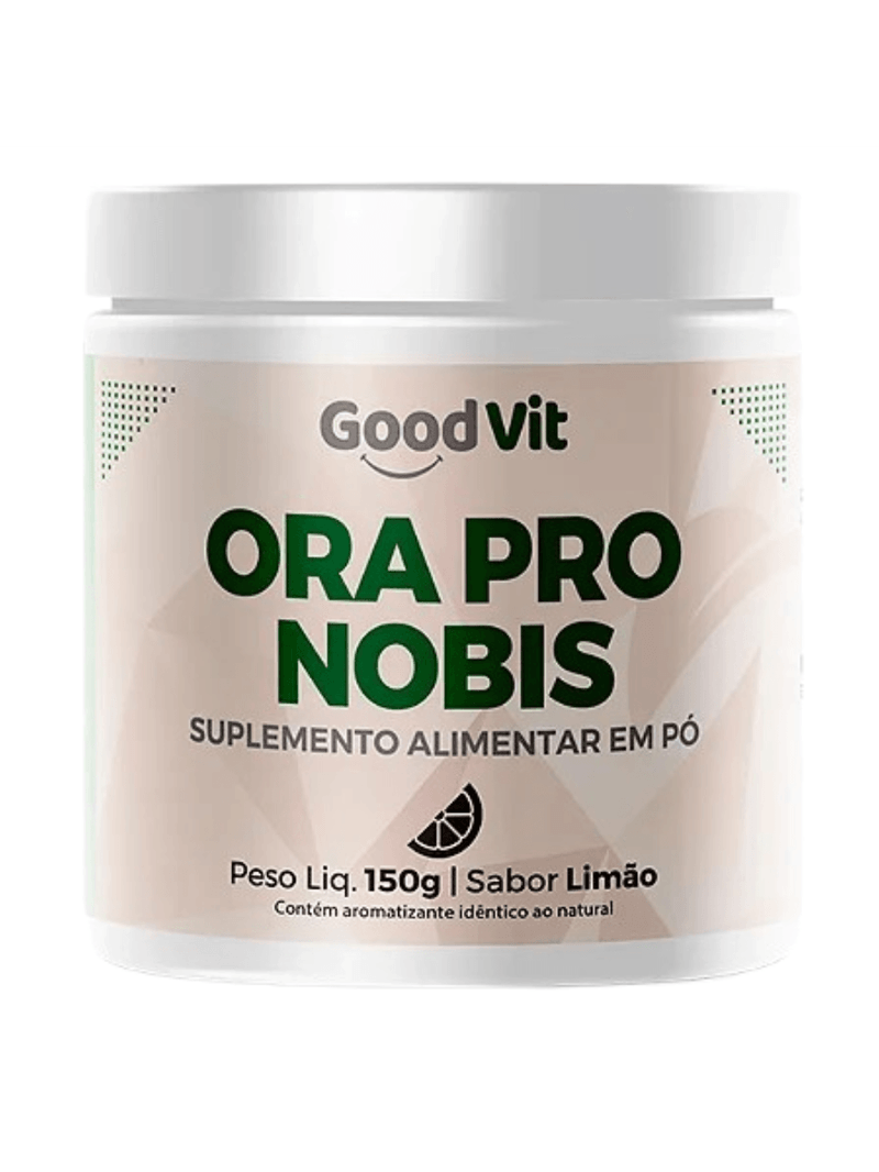 Ora Pro Nobis Pó Proteína Vegana 150g Limão Good Vit