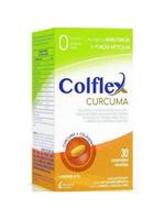 Colflex Curcuma Colágeno Tipo II 30 Comprimidos Mantecorp