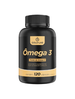 Ômega 3 com 120 Cápsulas Gold Lab